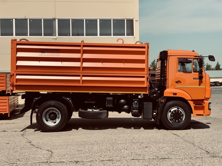КамАЗ 43253 Самосвал объем 14.6-18.8 м/куб (ПТС 4590А1) (кузов СУ4.4N) СУ4.4N