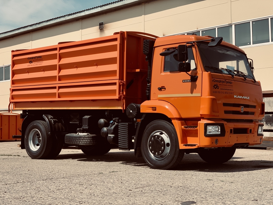КамАЗ 43253 Самосвал объем 14.6-18.8 м/куб (ПТС 4590А1) (кузов СУ4.4N) СУ4.4N