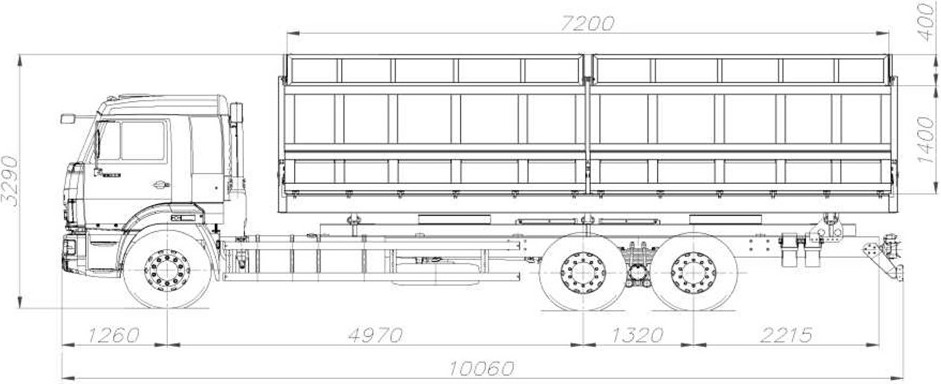 Кузов на камаз своими руками чертежи сельхозник